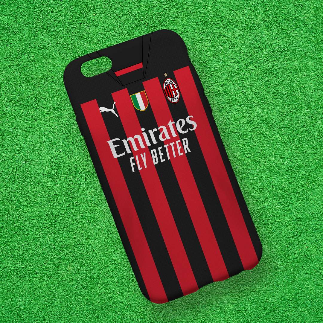 Ac Milan Home 22 23 Mobile case thejerseyarena