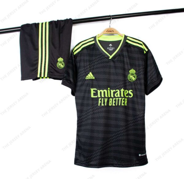 Real Madrid Third Full Set 22-23 - thejerseyarena