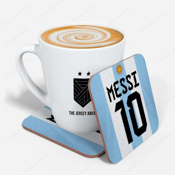 Argentina Home Messi Coasters - Image 2