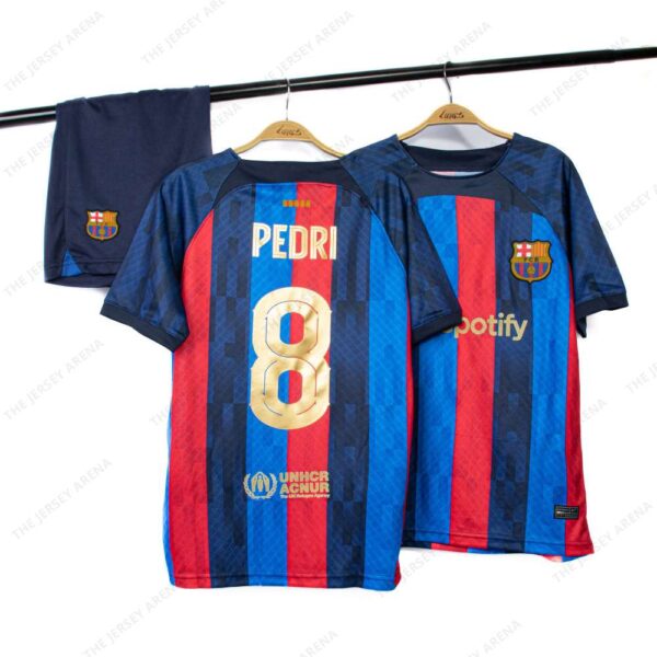 Barcelona Home Full Set Pedri Edition 22-23