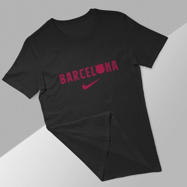 Barcelona T-shirt Shaded Shield - Image 2