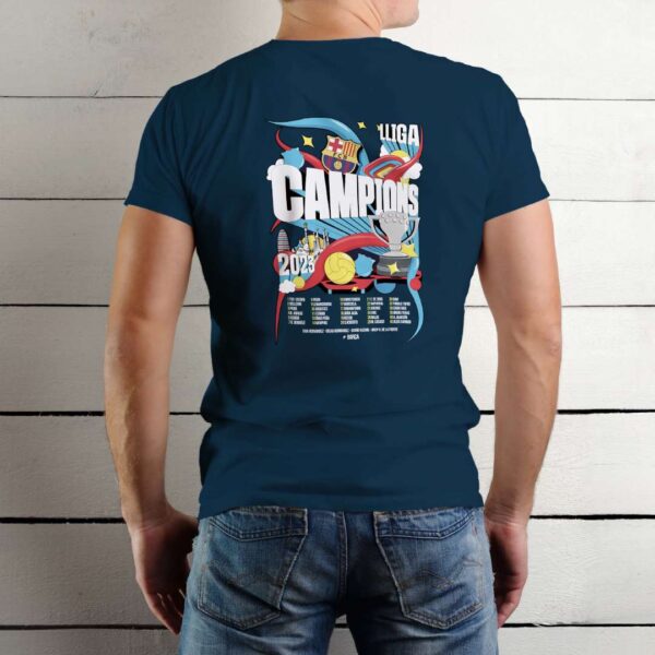 Barcelona 22/23 Liga Champions T-Shirt - Image 2