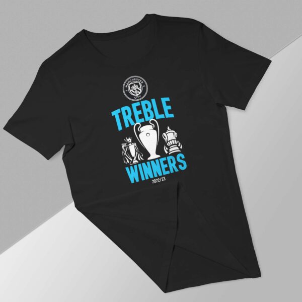 Manchester City 2022/23 Treble Winners Tee