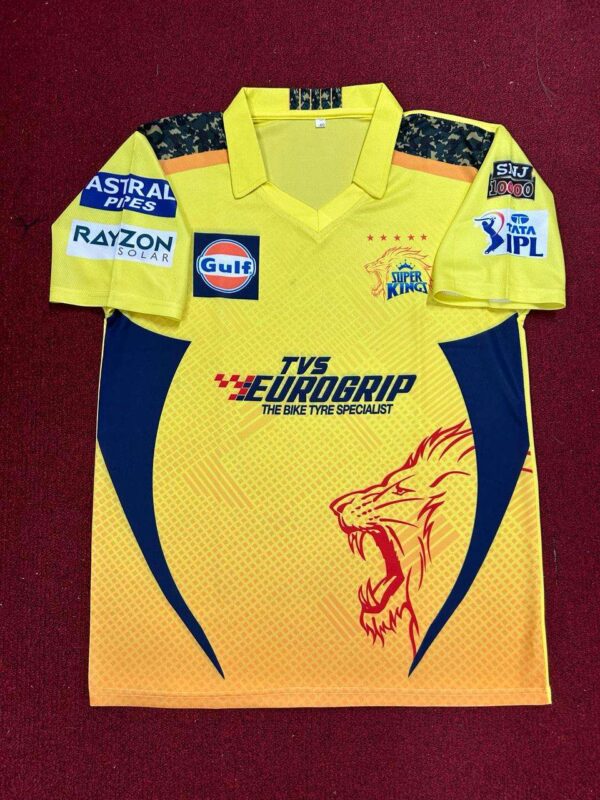 Chennai Super Kings IPL 2024 Jersey