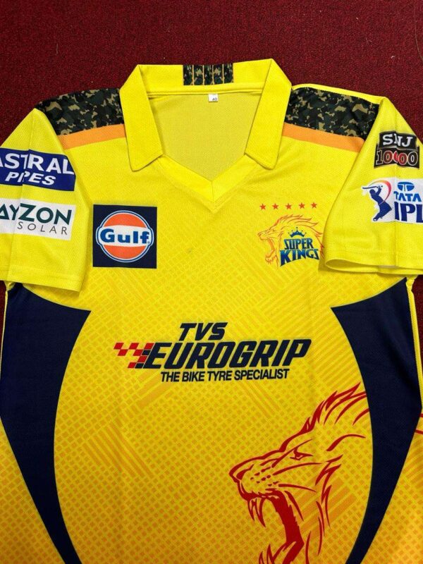 Chennai Super Kings IPL 2024 Jersey - Image 2