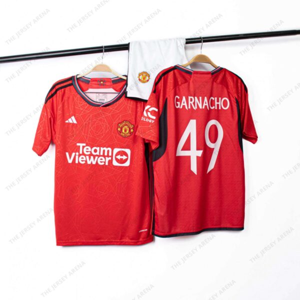 Manchester United Home Garnacho Edition Full Set 23-24