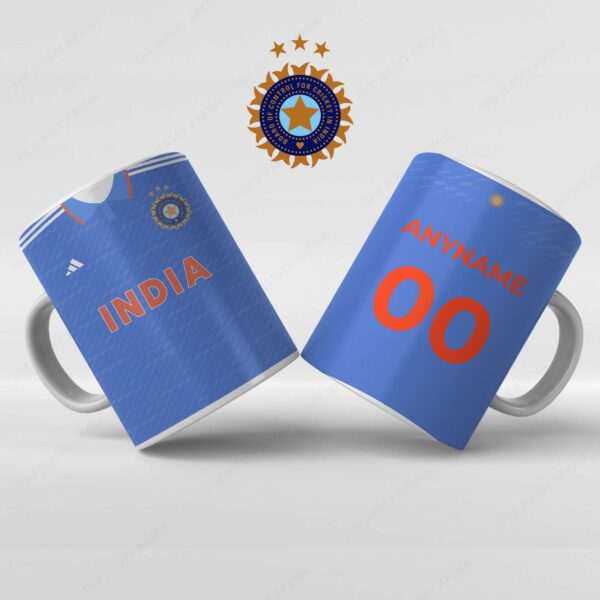 India Cricket Jersey Mug