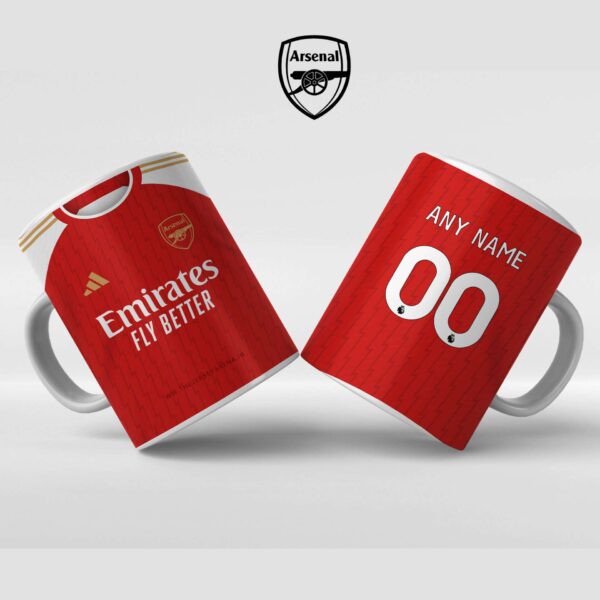 Arsenal Home 2023-2024 Jersey Mug online In India