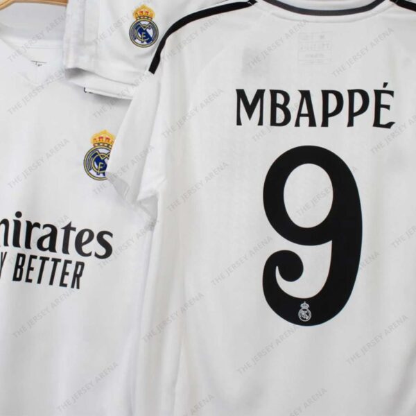 Mbappe real Madrid Jersey