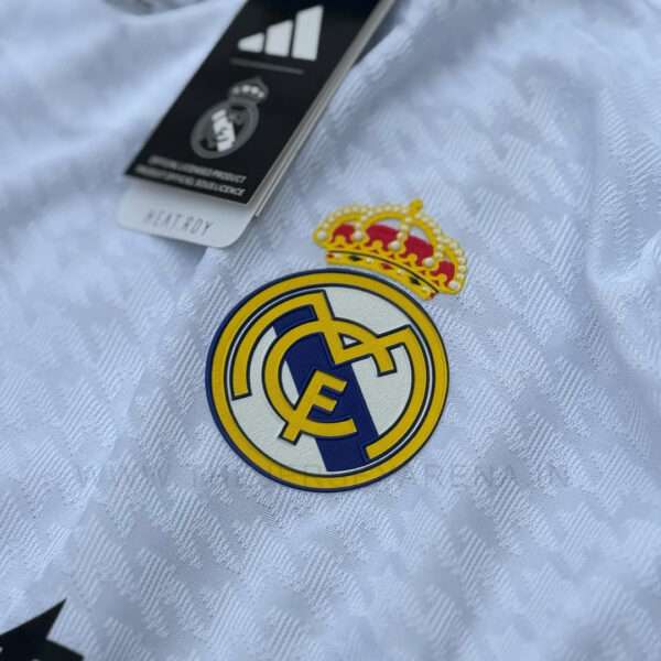 Real Madrid Home 2024-2025  Player Version ( UCL 15+HP) - Image 3