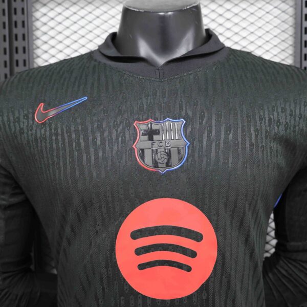 FC Barcelona Away Jersey 2024–25 – Player Version (Full Sleeve) - Image 2