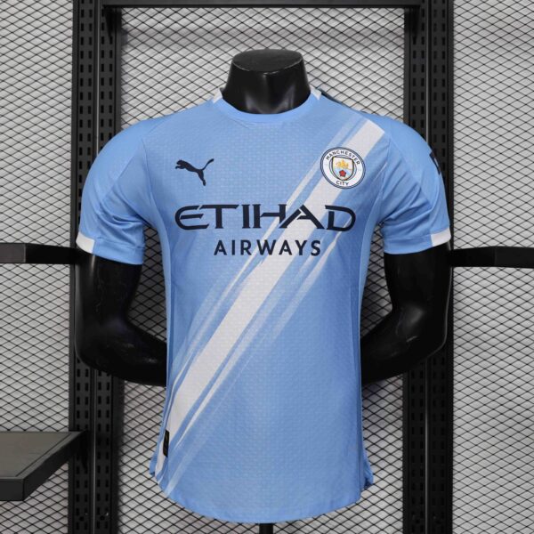 Manchester City Home 2025-2026 Player Version