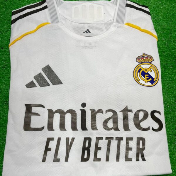 Real Madrid 2025-26 Home Jersey – Player Version Mbappé #9 - Image 3