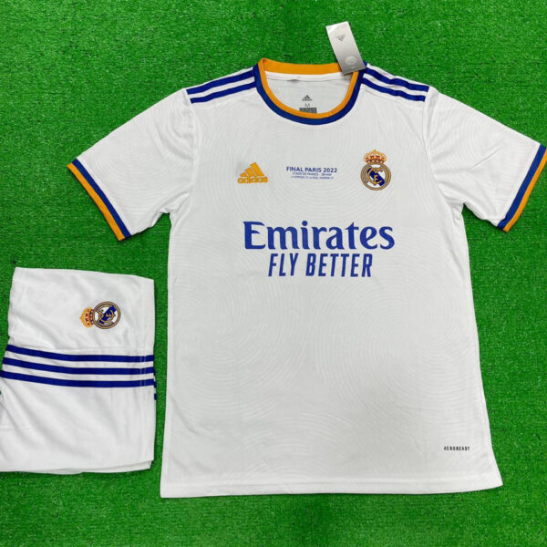 Real Madrid Home 2021-2022 Retro Set