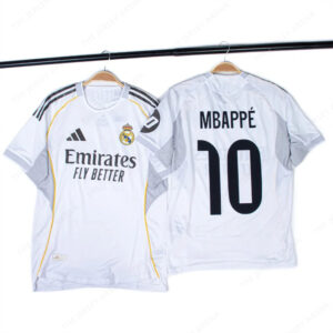 Real Madrid Mbappe Jersey
