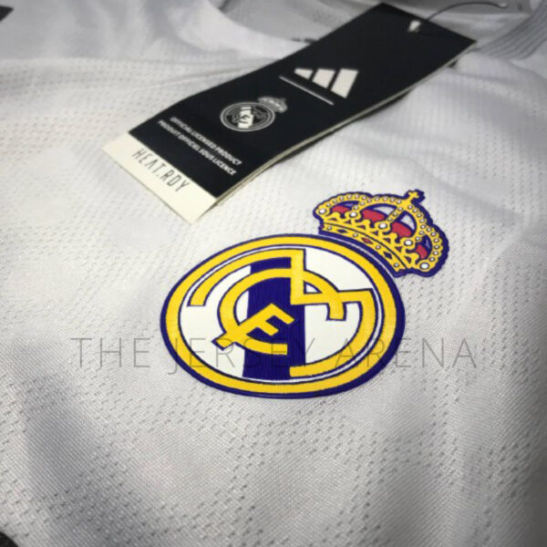 Real Madrid Home Jersey 2025-2026 – Player Version With UCL 15 + UEFA + HP - Image 2