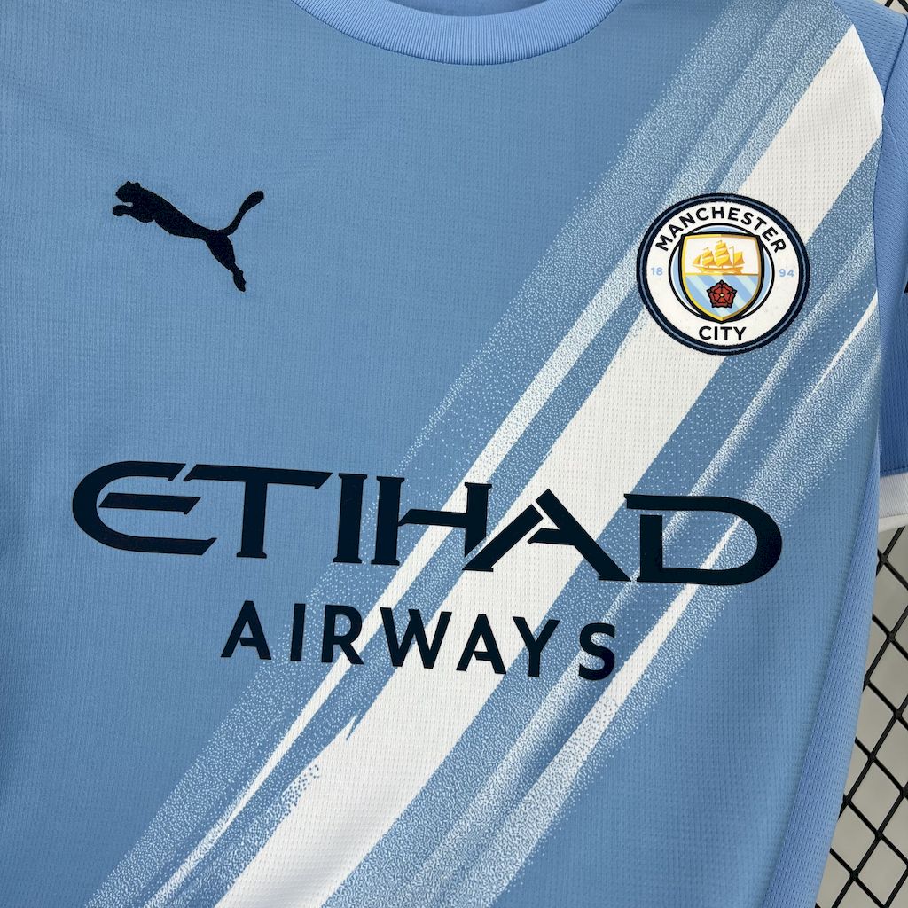 Manchester City Home 2025-26 Fan Version Jersey - Image 2