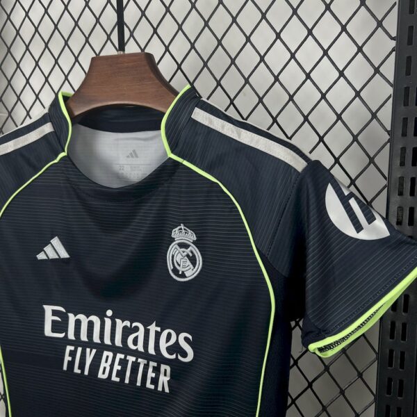 Real Madrid Away Jersey 2025-2026 Premium Set - Image 2