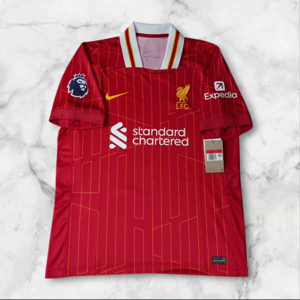 Liverpool Home 2024-26 Fan Version – Diogo J. #20 Memorial Edition - Image 2