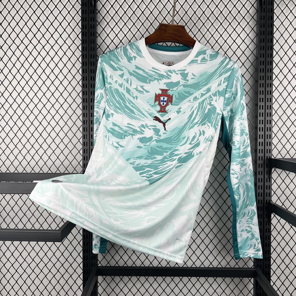 Portugal Away World Cup 2026 Fan Version Full Sleeve Jersey