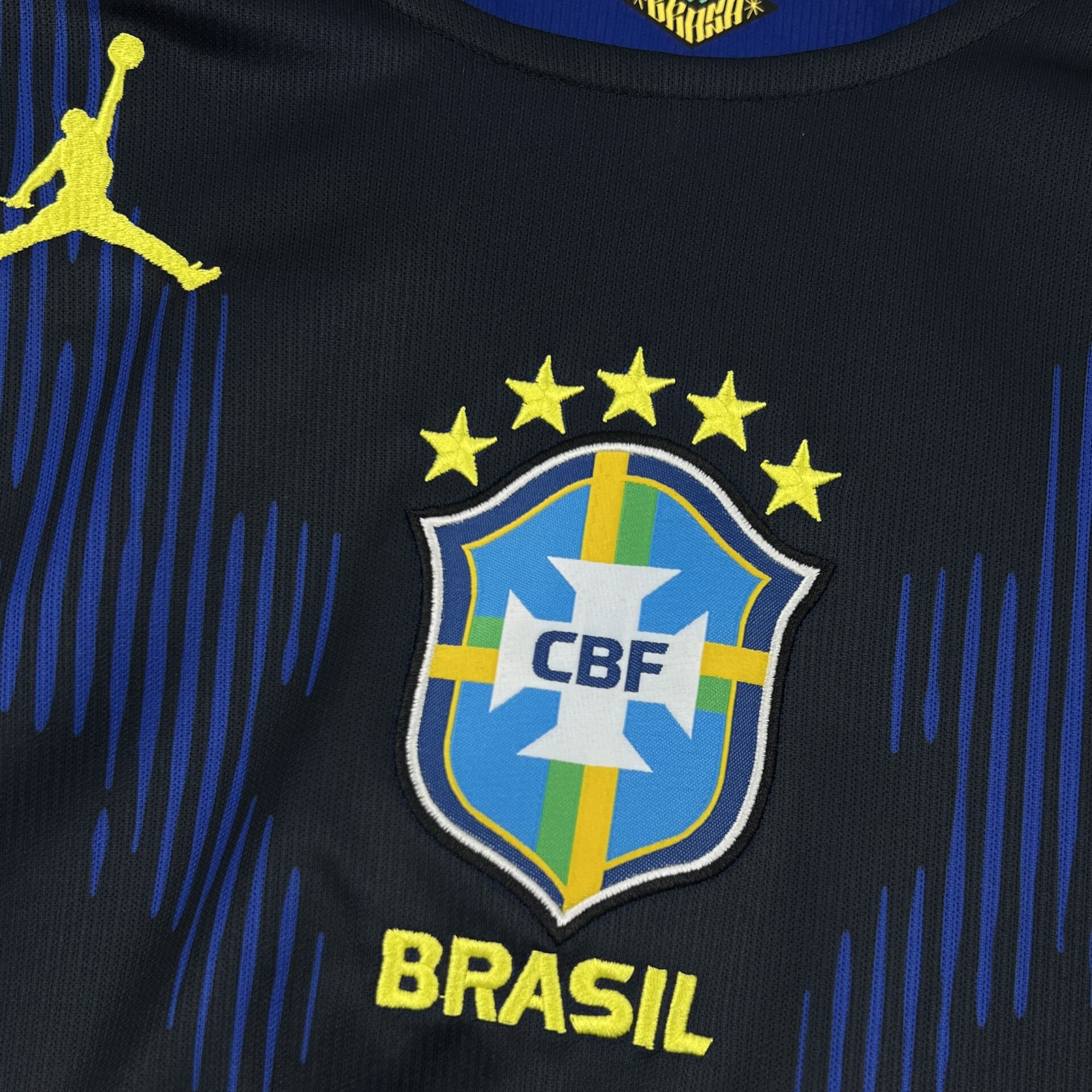 Brazil Away World Cup 2026 Fan Version Full Sleeve Jersey - Image 2