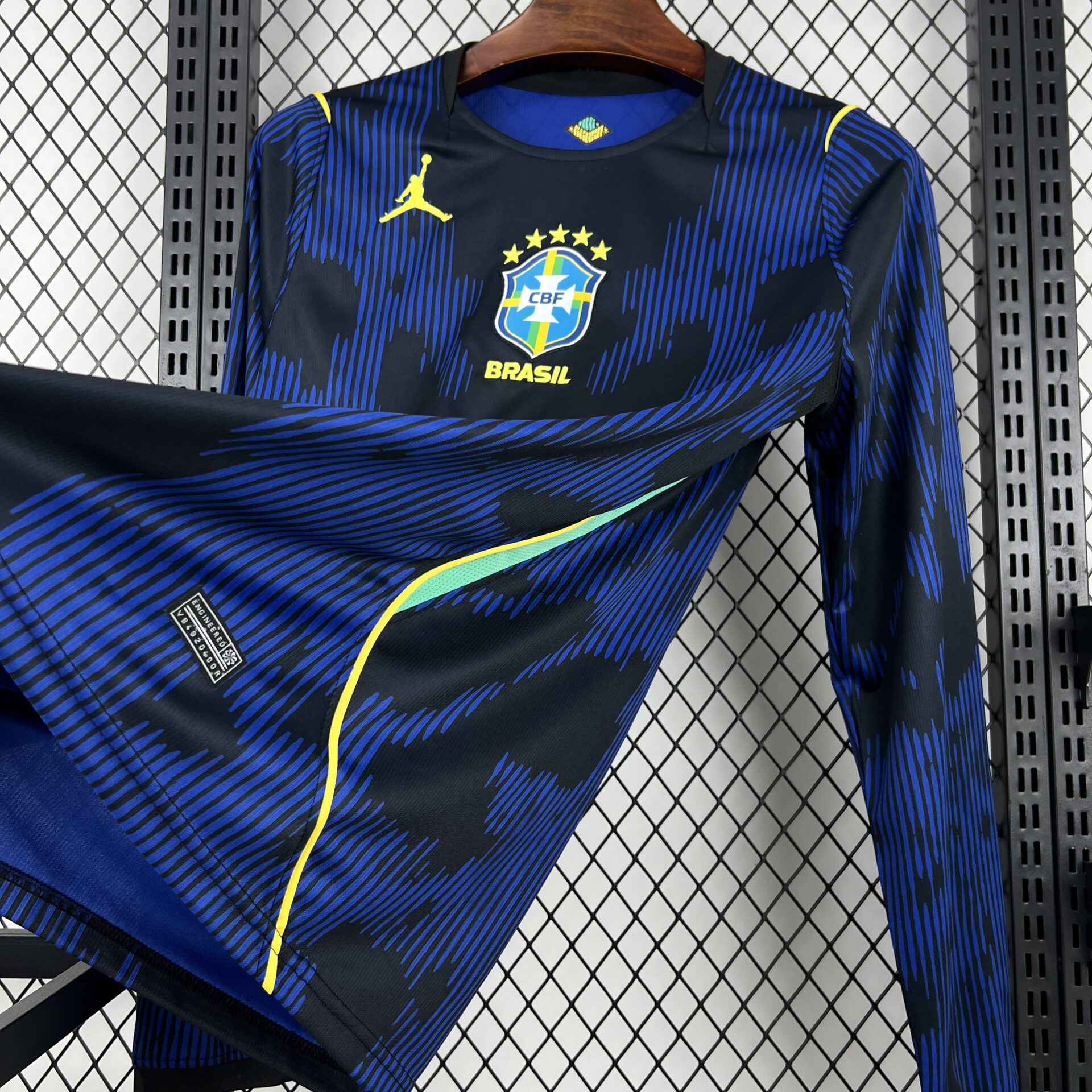 Brazil Away World Cup 2026 Fan Version Full Sleeve Jersey - Image 3
