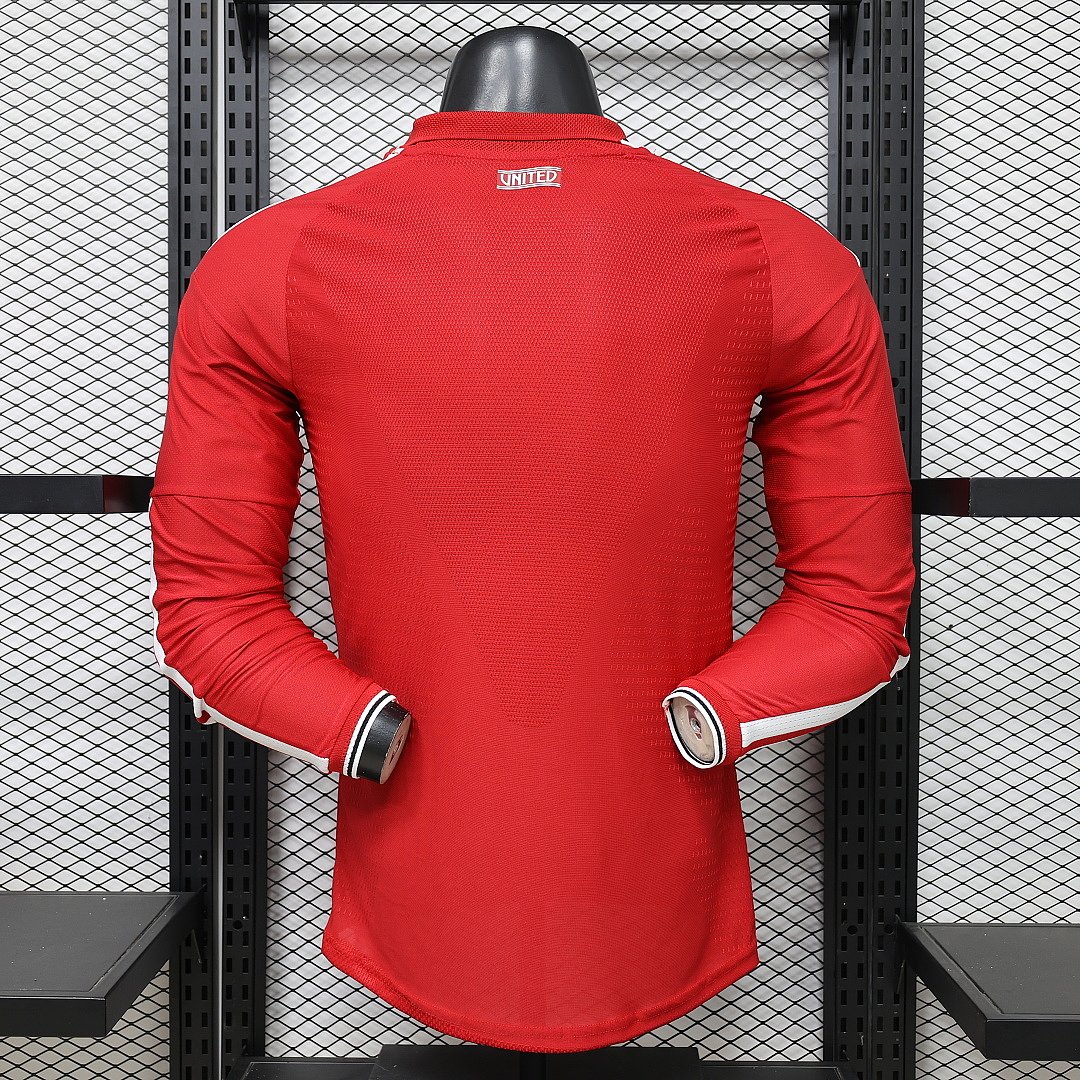 Manchester United Home Full Sleeve Player Version Jersey 2026-2027 - Image 4