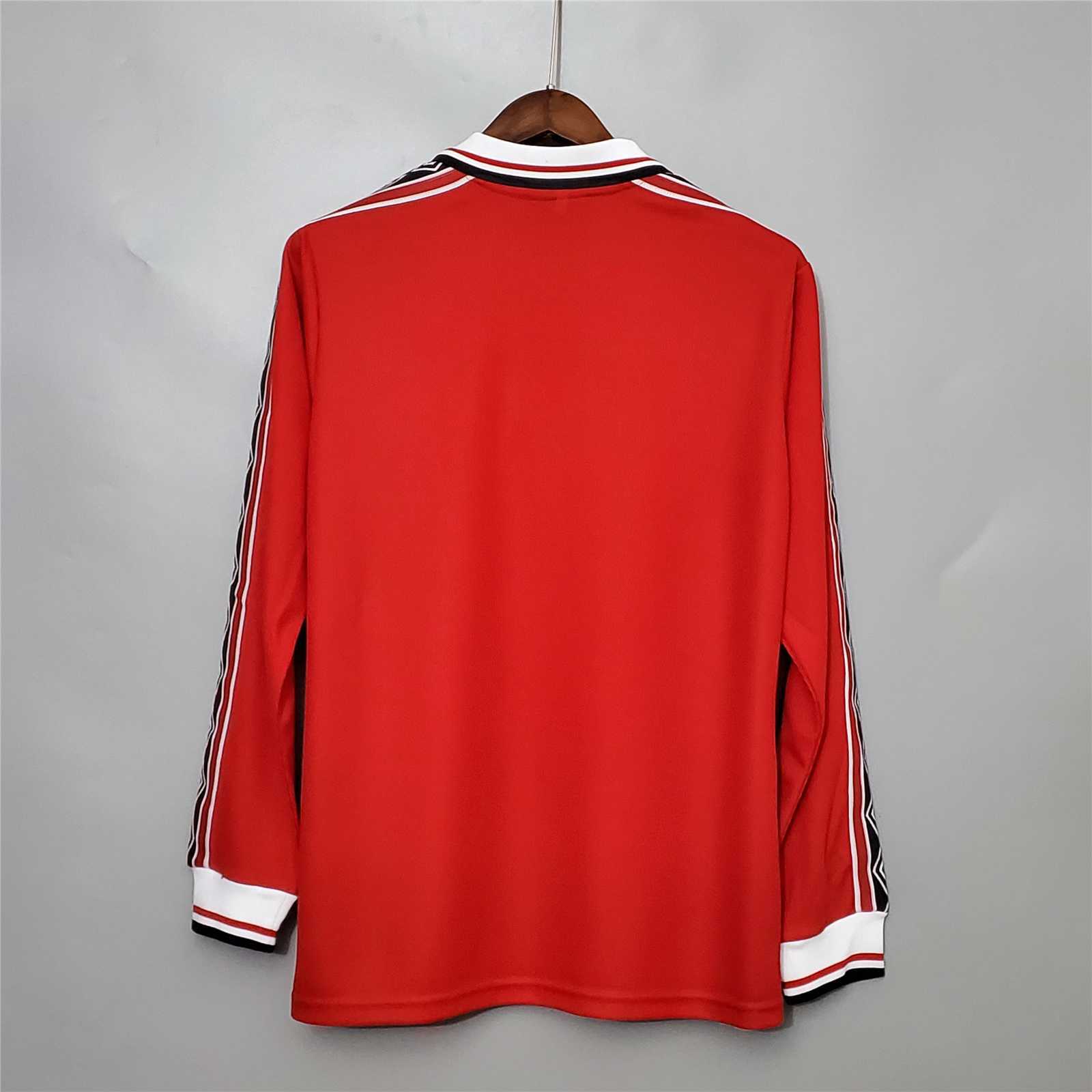 Manchester United Home 1998–1999 Retro Full Sleeve Jersey - Image 4
