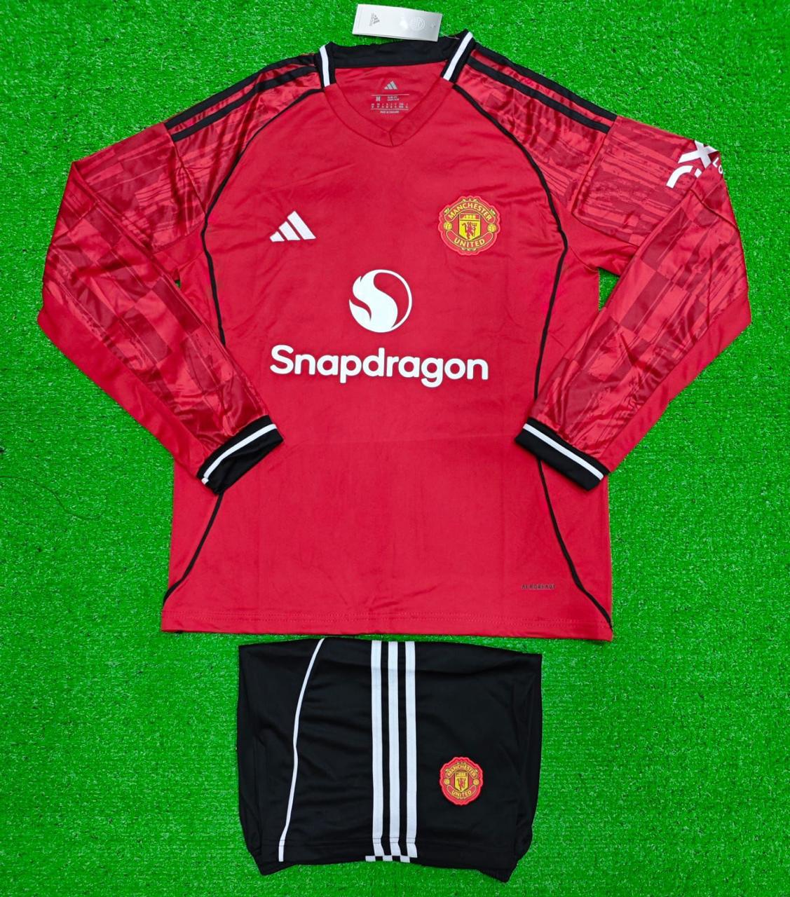Manchester United 2025-26 Home Premium Set- Full Sleeve