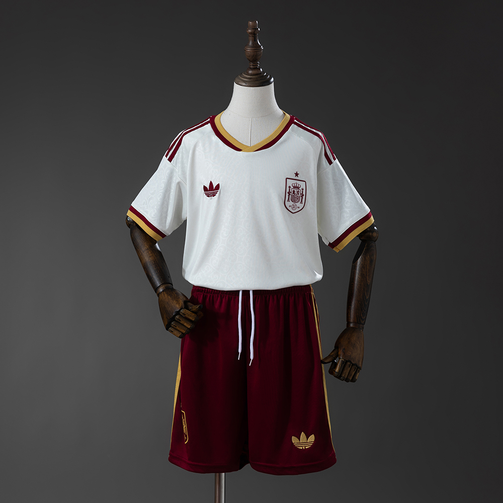 Spain Away World Cup 2026 Kids Jersey Set