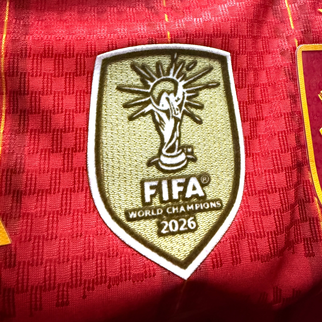 Spain Home 2026 World Cup Player Version Jersey | Champion Edition - Image 3