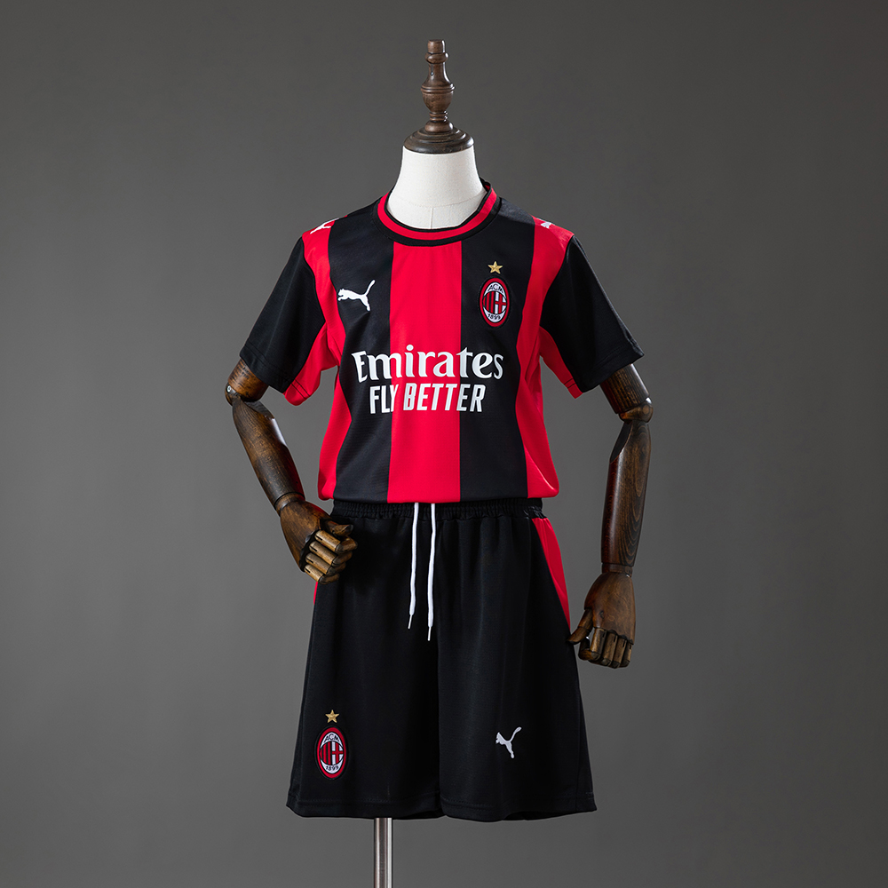 Ac Milan Home 2026-2027-kids Set