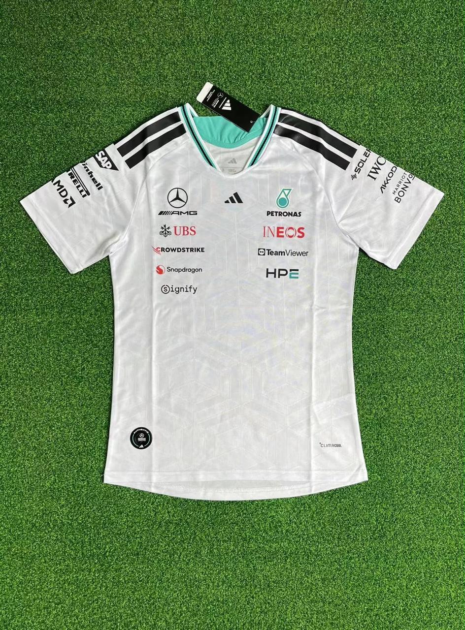 Mercedes-AMG Petronas Formula 1 Team Driver Jersey – White - Image 2