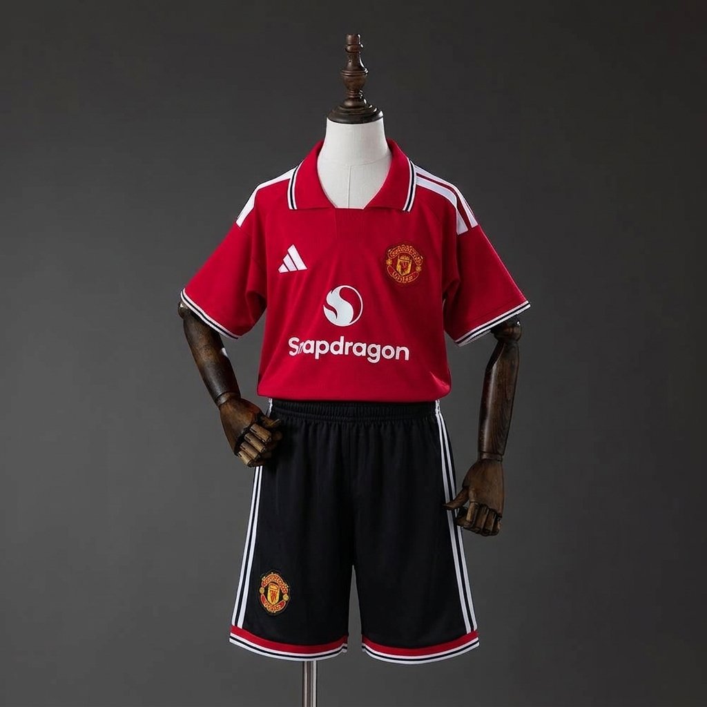 Manchester United Home 2026-2027 Kids Set