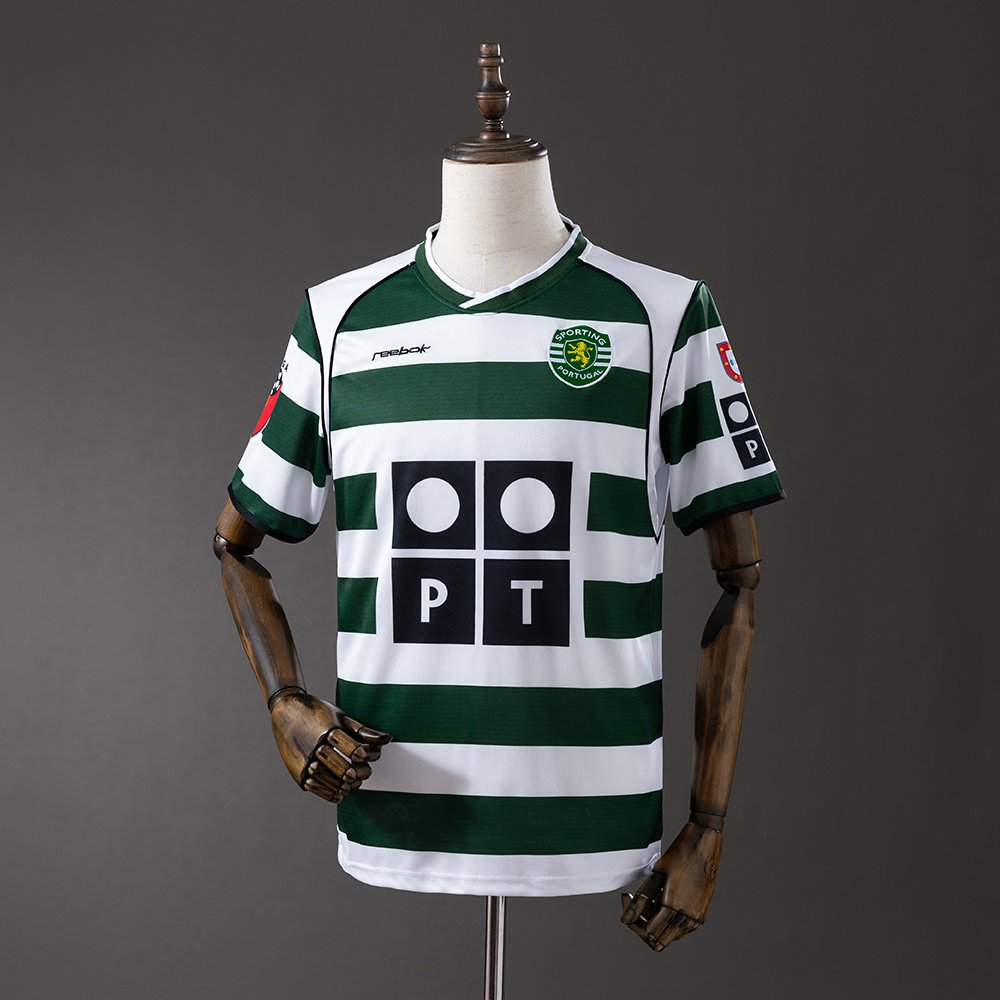 Sporting Lisbon Home 2002-2003 Retro Jersey