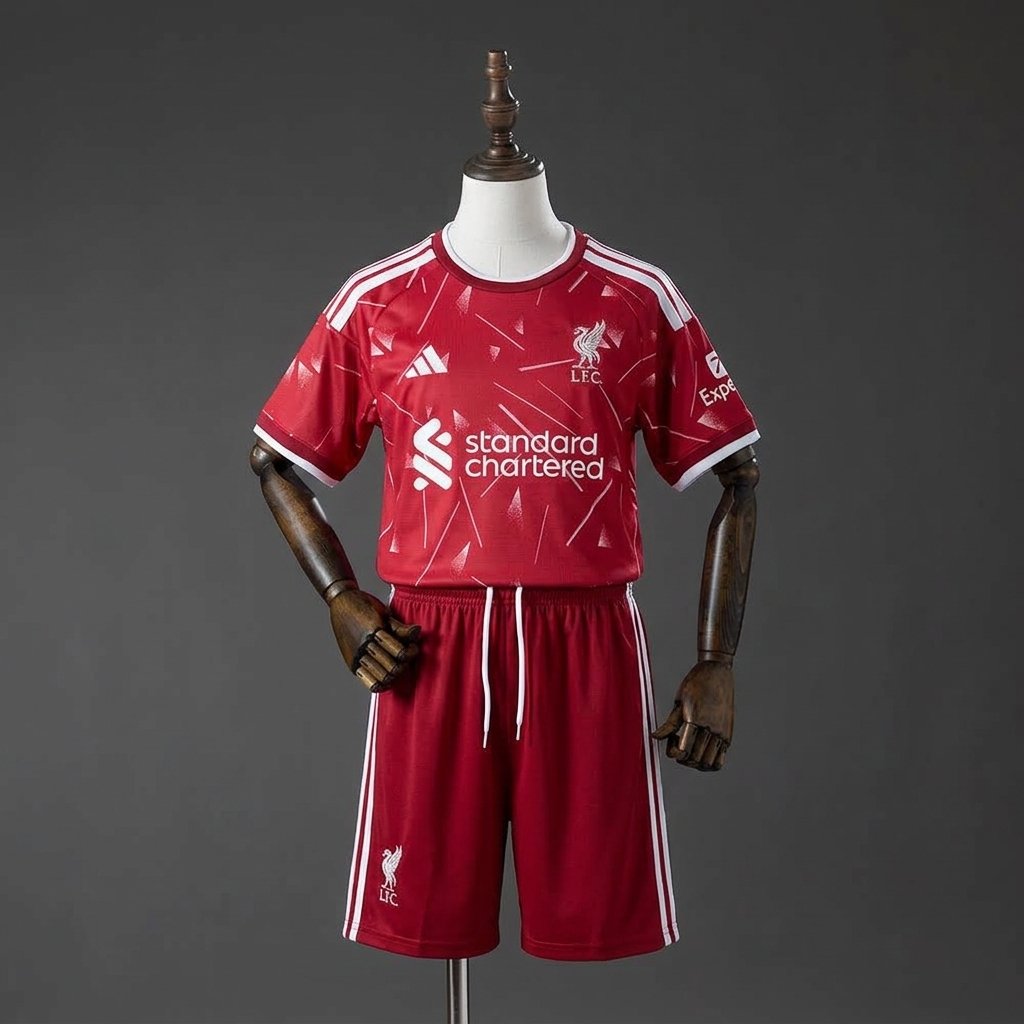 Liverpool Home 2026-27 Kids Set