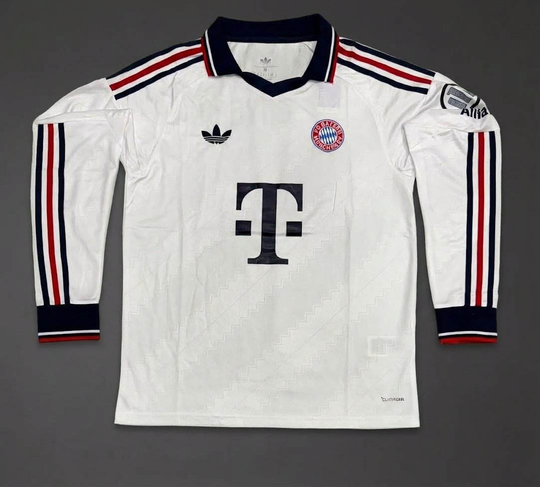 Bayern Munich Away Jersey 2026-27 Fan Version – Full Sleeve