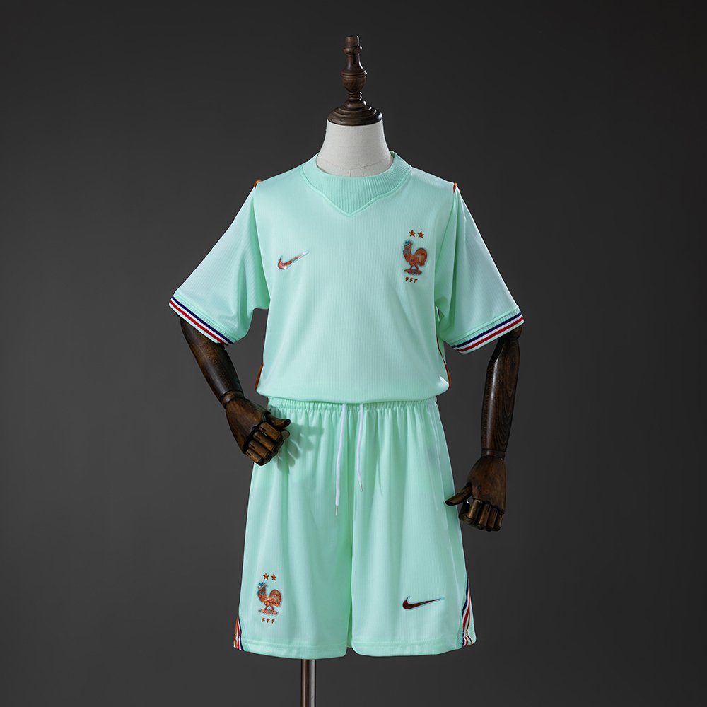 France Away World Cup 2026 Kids Jersey Set