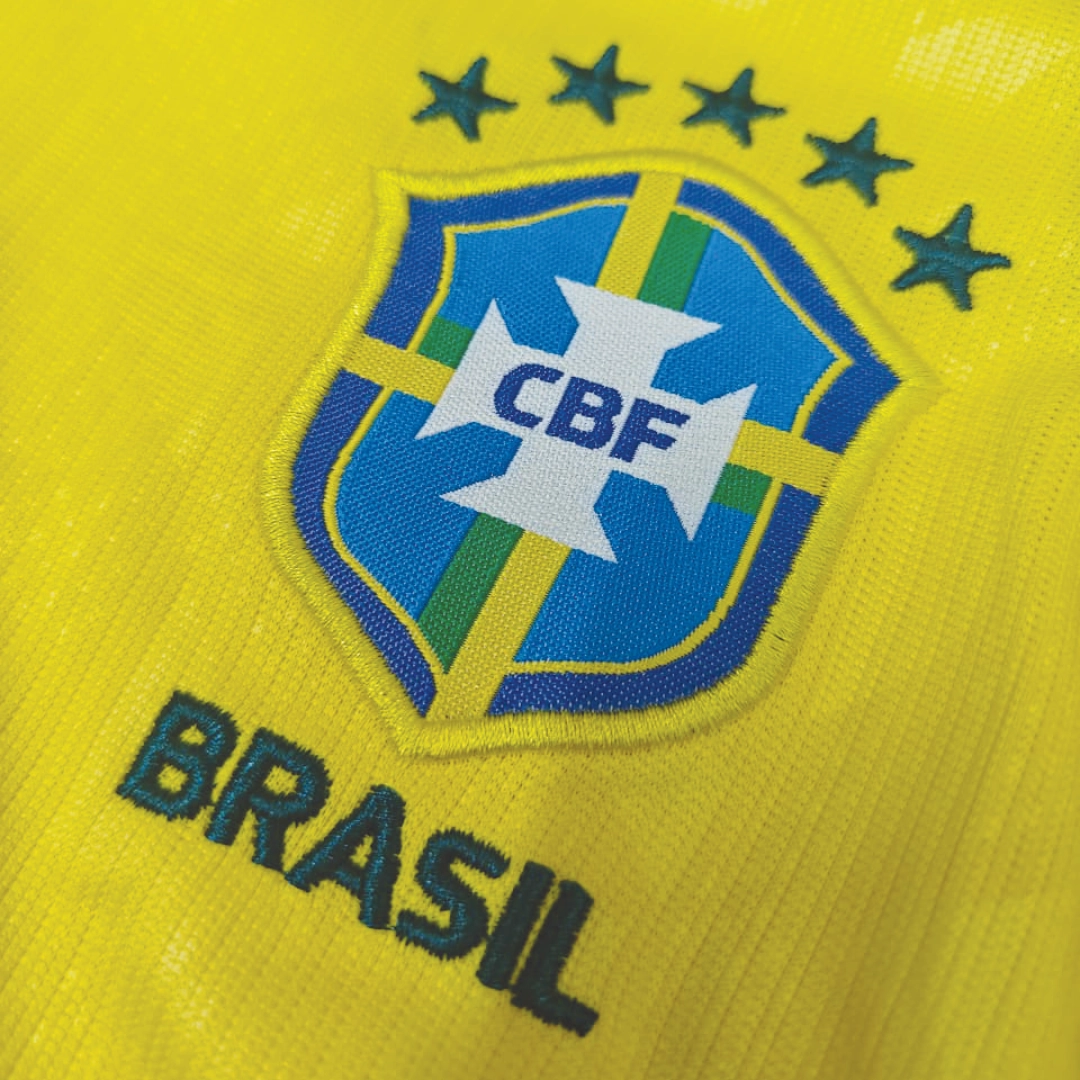 Brazil Home World Cup 2026 Kids Jersey Set - Image 3